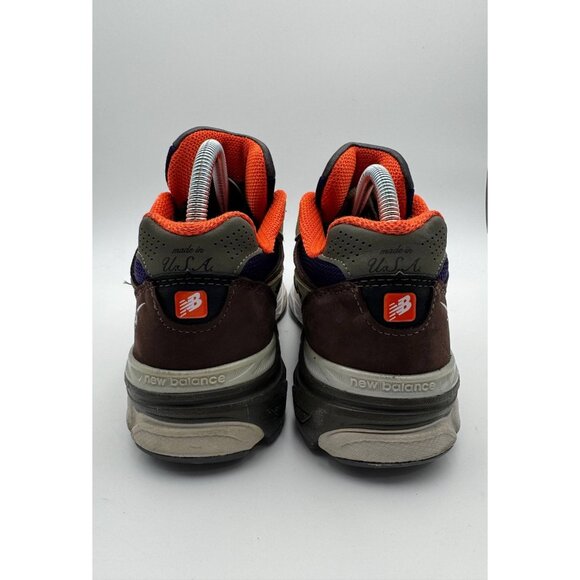 New Balance 990 Made in USA Olive Green Orange Men’s US 8 M990ENT3 - Picture 5 of 8